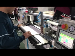 열용 종이 썰기 재회기 20KW 300m/min 자동 셰프트리스