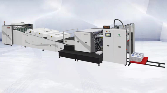 품질  1060mm 80g Sheet Paper Waterbased UV Varnish Spot Coating Machine 공장