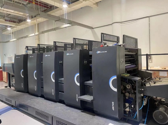 품질  Folio Four-color High Production Book Packaging Printing Offset Printer 공장