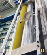 6200PCS/H 1100x1450mm UV 장소와 전체적 코팅기기 광택기