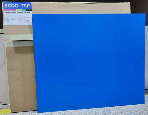 긍정적인 열 CTP 판 고감도 이중층 UV 잉크 가능