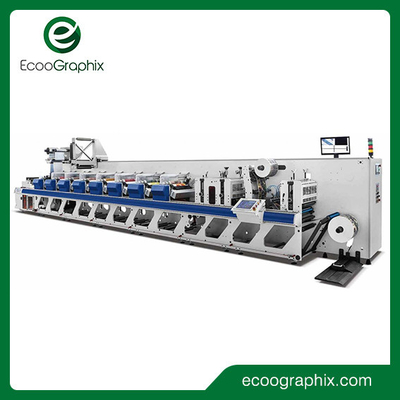 Flexographic 상표 인쇄기 고속 자동적인 8개의 색깔