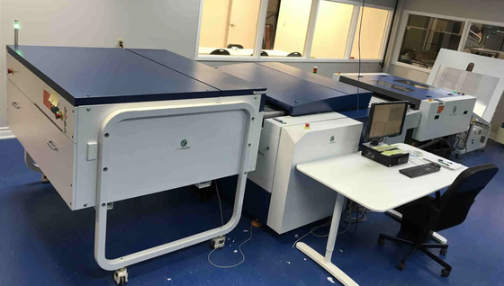MCU800 4 카세트 400x300mm RS485 75PPH CTP 판 기계