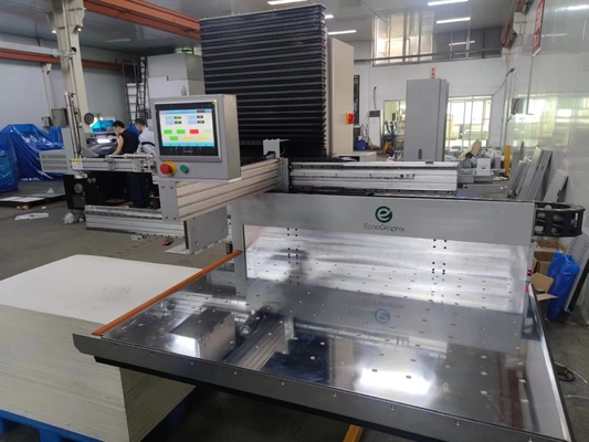 알루미늄 합금 플랫폼과 PLC 제어 더불 레일 종이 로딩 기계