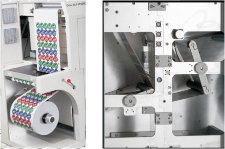자동은 상표 인쇄기 320mm 매체 폭을 계산합니다
