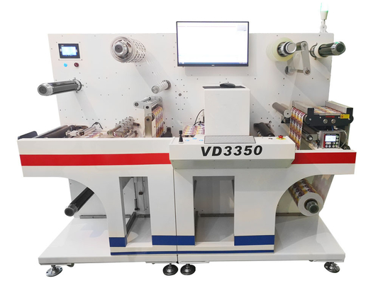 디지털 라벨 다이 커터 스트립핑 머신 고속도 VD3350