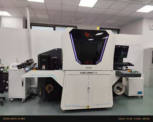 216mm 디지털 라벨 UV 프레스, 1200*600 dpi 해상도 및 10m/min - 75m/min 인쇄 속도