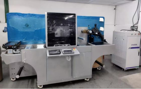 에코 스파크 UV 피오조 LED 큐링 디지털 레이블 인쇄 기계 효율성 향상