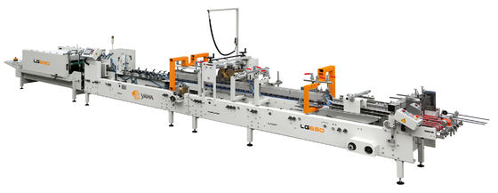 최대 용지 크기 L800 * W600mm, 최대 상자 크기 L400 * W300 * H100mm, 용지 두께 80-350 g/SQM의 골판지 상자 제작 기계