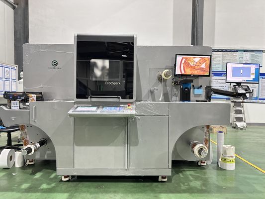 레이블 디지털 장식 기계 최대 60 m/min 속도 360 * 360 dpi 해상도 및 10-150 마이크로 라크 층 두께