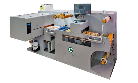 에코 레이블 IQ-330 인쇄 및 절단 통합 기계