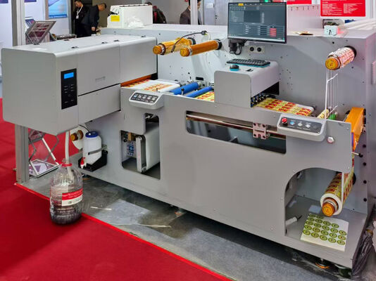 작은 출력 자동 디지털 라벨 인쇄 및 절단기