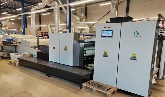 9500 sph A1 자외선 스팟 라킹 기계 최대 잎 크기 720x1060mm 및 두께 80-500gsm