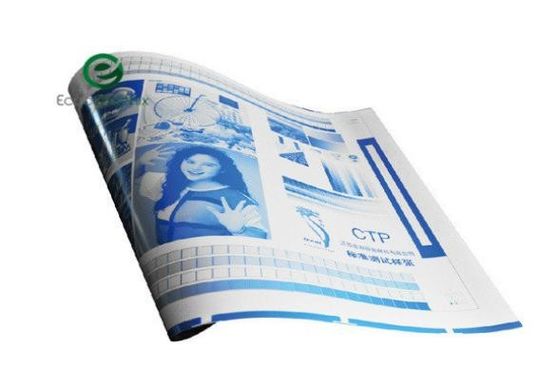 고화학 저항성 ECOO ED 두층 열 CTP 플레이트