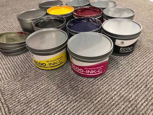 CMYK 빨리 마른 벌충 시트페드 UV 프린팅은 2.5kgs/Tin을 서명합니다