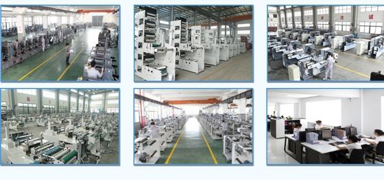 2개의 색깔 60m/Min CNC Flexo 상표 스티커 필름 인쇄기