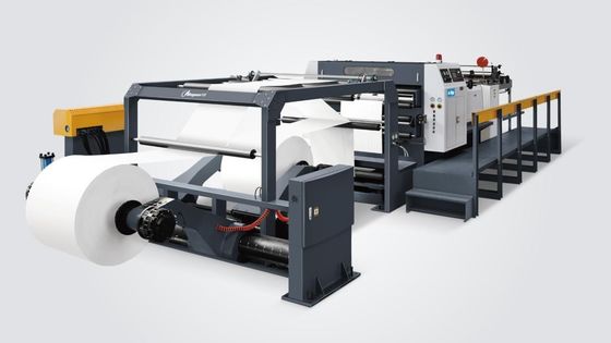 0.8Mpa 350M/Min 교차하는 종이 재단기 1500 밀리미터 적층화