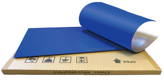 이중 코팅 벌충 열 CTP 프린팅은 용매저항을 도금처리합니다