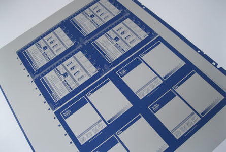 이중 레이어 용매 저항하는 CTP 열 플레이트 신문 인쇄