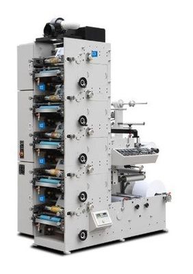 접착 라벨 자동 플렉소 프린터 310mm 너비