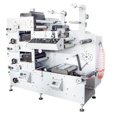 Flexo 끈끈한 상표 인쇄기 알루미늄 서류상 인쇄기 기계