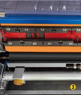 전반적인 코팅 UV 니스로 칠하는 기계 1200mm 2개의 탑을 닦는 서류상