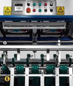 전반적인 코팅 UV 니스로 칠하는 기계 1200mm 2개의 탑을 닦는 서류상