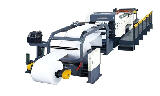 GM-1400 단일 칼 열 종이 절단 재 롤링 기계
